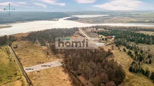 działka na sprzedaż 1627m2 działka Skomętno Wielkie