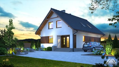 Dom wolnostojący 152 m², stan surowy, zielona okolica dom Niedrzwica Duża, Kolejowa