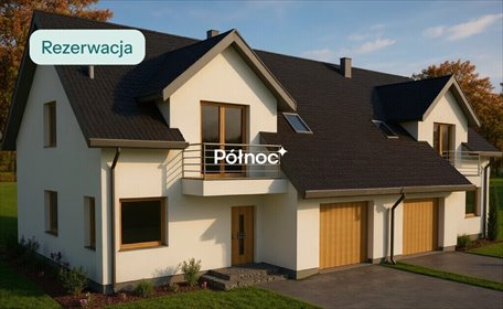 Nowoczesny dom bliźniak 154 m2, gotowy do aranżacji dom Dobczyn, Dworska