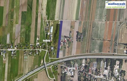 Działka pod usługi 10 670 m² z dojazdem z dwóch stron działka Moszczenica