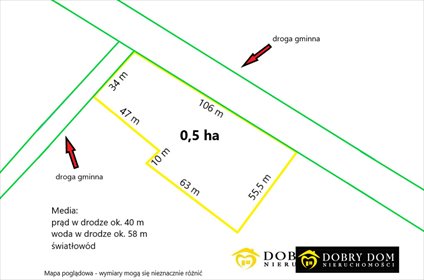 działka na sprzedaż 5000m2 działka Boćki