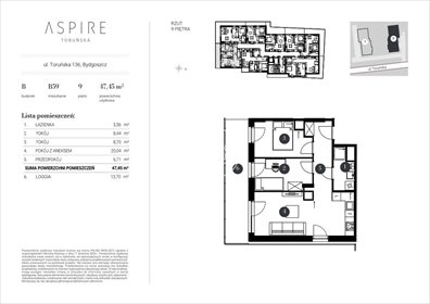 mieszkanie na sprzedaż 49m2 mieszkanie Bydgoszcz, Toruńska