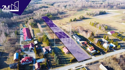 działka na sprzedaż 1266m2 działka Medynia Głogowska