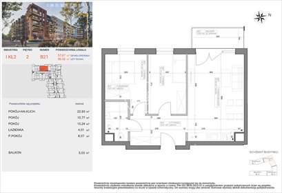 mieszkanie na sprzedaż 56m2 mieszkanie Bydgoszcz, Bocianowo, Pomorska