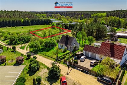 Działka rekreacyjna 1180 m² (Lędyczek) z możliwością całorocznej zabudowy działka Lędyczek