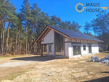 Nowoczesny dom w Kiełpinie przy lesie, 175 m², 4 pokoje dom Kiełpino, Piękna