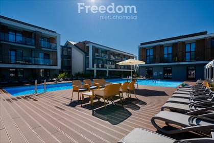 Nowoczesny apartament 18,39 m² z widokiem na basen - polecam! mieszkanie Grzybowo