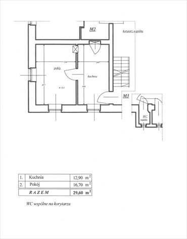 Na sprzedaż przestronne mieszkanie 29,6 m² w Lądku-Zdroju mieszkanie Lądek-Zdrój, Józefa Bema