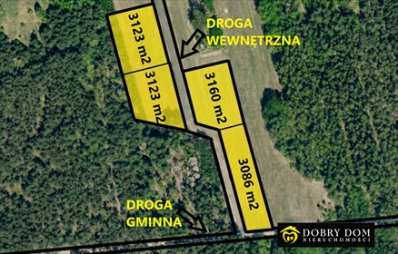 Urokliwe działki rolne nad Narwią - spokój i natura. działka Kaniuki