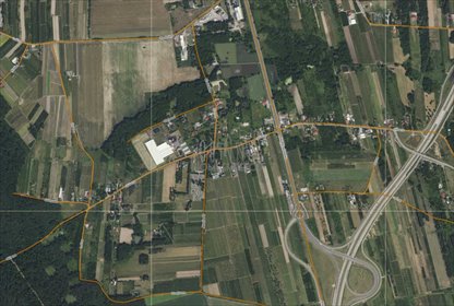 Działka 1477 m² pod dom jednorodzinny, media przy granicy działka Rembertów