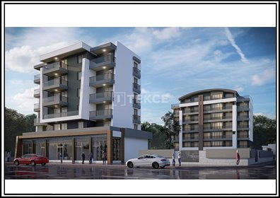 Nowoczesny apartament 1 syp. z basenem, blisko plaży mieszkanie Altıntaş, Altıntaş, Aksu, Antalya