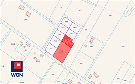 Na sprzedaż działki budowlane 5406 m² w atrakcyjnej okolicy działka Myślniew, Stara Fabryka, Myslniew