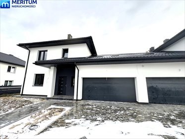 Przestronny dom bliźniak 188 m2 z garażem i ogrodem dom Osowiec