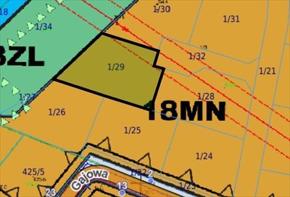 Działka 1033 m² w Pierwoszowie - blisko natury i Wrocławia działka Pierwoszów, Parkowa