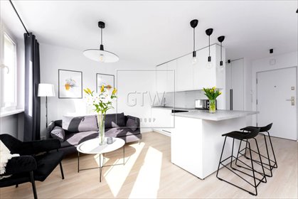 Ustawne 43,2 m² z garderobą, nowoczesny wystrój zapraszam mieszkanie Warszawa, Trębacka