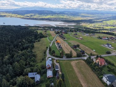 Zapraszam do zakupu działki 1271 m² z widokiem na jezioro i góry działka Maniowy, Hubka