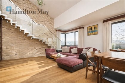 Przestronny dwupoziomowy apartament z tarasem i garażem mieszkanie Kraków, Zwierzyniec, Podłącze