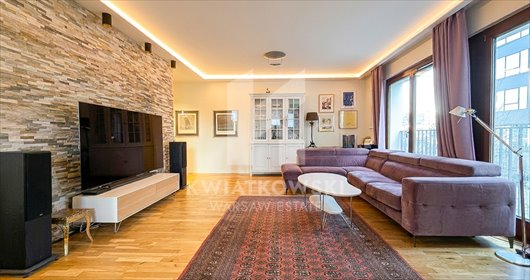 Polecam przestronny apartament 117 m² z balkonem i garażem mieszkanie Warszawa, Mokotów
