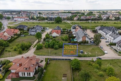 Działka budowlana 557 m², media, atrakcyjna lokalizacja działka Ostrołęka, Magnoliowa