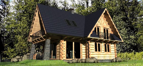 Do sprzedania nowy drewniany dom 120 m² w Kościelisku dom Zakopane, Kościelisko