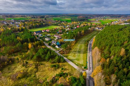 Działka 1554 m2 w sercu Kaszub z lasami i jeziorami działka Gołubie