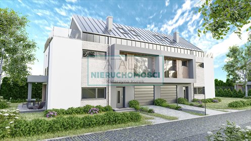 Nowoczesny bliźniak 150 m2 z garażem i ogrodem dom Michałowice