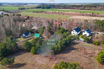 działka na sprzedaż 801m2 działka Błędowo, Brzozowa