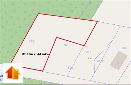 działka na sprzedaż 2044m2 działka Strzelce