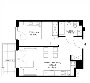 mieszkanie na sprzedaż 40m2 mieszkanie Kraków, Ruczaj, Ruczaj