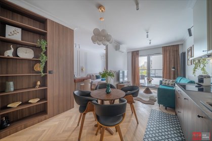 Nowoczesne 35 m² z dużym tarasem w Mokotowie - polecam! mieszkanie Warszawa, Mokotów Sielce, Stanisława Kierbedzia