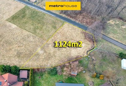 działka na sprzedaż 1124m2 działka Jasienica, Topolowa