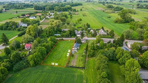 działka na sprzedaż 1200m2 działka Żurawniki