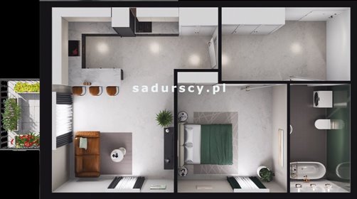 mieszkanie na sprzedaż 42m2 mieszkanie Kraków, Mistrzejowice, Piasta Kołodzieja