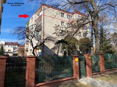 Przestronne 3-pokojowe mieszkanie z balkonem w centrum Radomia polecam mieszkanie Radom, Centrum, Czachowskiego