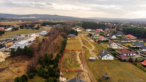 działka na sprzedaż 1023m2 działka Chotowa