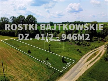 działka na sprzedaż 946m2 działka Rostki Bajtkowskie