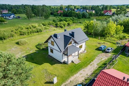Dom z dużą działką i możliwością wykończenia według własnych potrzeb dom Duczki, Ręczajska
