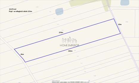 Zapraszam do obejrzenia działki 11 179 m² w Sobieniach Kiełczewskich działka Sobienie Kiełczewskie Pierwsze