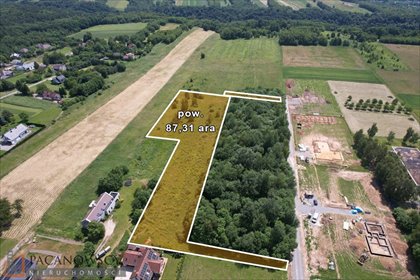 działka na sprzedaż 8731m2 działka Zelków