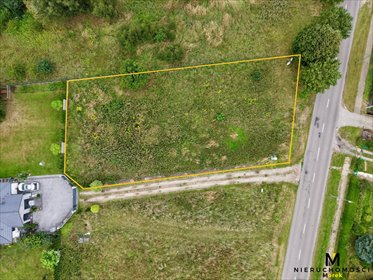 Na sprzedaż działka 1304 m² z pozwoleniem na budowę domu w Charzynie działka Charzyno, Wojska Polskiego
