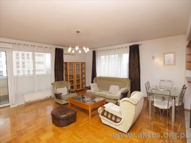 Przestronne 4-pokojowe mieszkanie 135 m² z garażem (Mokotów) mieszkanie Warszawa, Mokotów, Metro Wilanowska