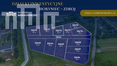 działka na sprzedaż 46424m2 działka Horyniec-Zdrój