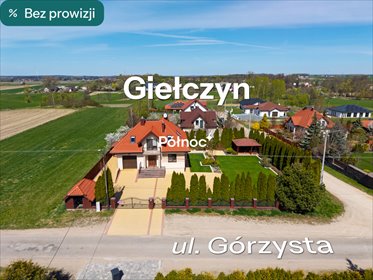 Sprzedam dom z garażem i dużą działką w Giełczynie dom Giełczyn, Górzysta