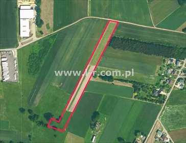 Działka inwestycyjna 9 847 m² w Czyżowicach - teren produkcyjno-usługowy działka Czyżowice