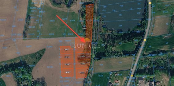 Zapraszam do zakupu dużej działki 6686 m² w Jeziorkach działka Jeziorki