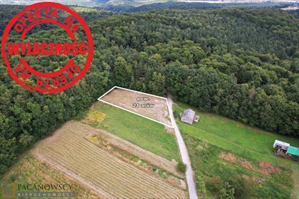 działka na sprzedaż 2100m2 działka Czajowice