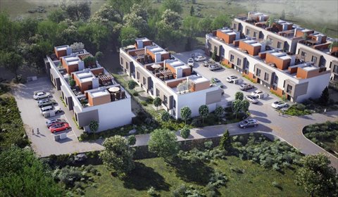 Dwupoziomowe mieszkanie z tarasem na dachu w Rzeszowie. mieszkanie Rzeszów, Lwowska