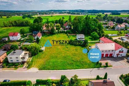 Działka usługowo-produkt. 4100 m² w centrum Lipusza działka Lipusz