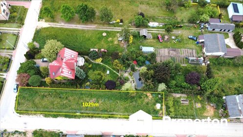 działka na sprzedaż 1029m2 działka Uhowo