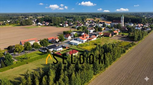 Działka 1118 m² pod dom w spokojnej okolicy, widoki działka Łubniany